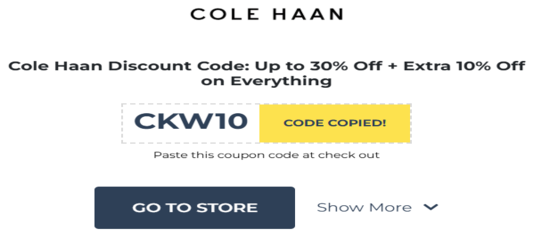 Cole Haan Discount