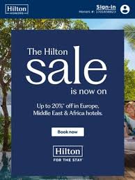 Top 10 Hilton Hotels & Resorts in 2025 If you’re planning to use our Hilton promo codes and discounts, here are some of the most popular Hilton destinations worth booking in 2025: 1. Waldorf Astoria Maldives Ithaafushi An ultra-luxury resort offering private villas, overwater bungalows, and breathtaking ocean views – perfect for a dream honeymoon or family getaway. 2. Hilton Hawaiian Village Waikiki Beach Resort Located in Honolulu, this beachfront resort is one of the most family-friendly Hilton destinations with pools, waterslides, and cultural activities. 3. Conrad Bora Bora Nui Set in French Polynesia, this resort offers stunning overwater villas with direct lagoon access. 4. DoubleTree by Hilton Dubai Jumeirah Beach A blend of modern luxury and affordable rates, with spacious suites and beautiful Gulf views. 5. Hilton London Bankside A stylish and centrally located hotel offering comfort and convenience for travelers exploring London. 6. Conrad New York Downtown Modern luxury with spacious suites located near Wall Street and the One World Trade Center. 7. Hilton Tokyo Bay An official Tokyo Disney Resort hotel, perfect for families visiting Japan. 8. Hampton Inn & Suites Orlando International Drive Budget-friendly and family-oriented, with easy access to Universal Studios and Disney World. 9. Hilton Los Cabos Beach & Golf Resort A beachfront escape in Mexico with infinity pools, golf courses, and fine dining. 10. Waldorf Astoria Beverly Hills An iconic luxury hotel offering glamorous suites, rooftop pools, and five-star dining in Los Angeles.