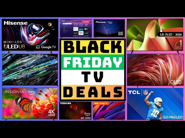Best Black Friday TV Deals 2025: Save Up to $1,400 on 4K OLEDs