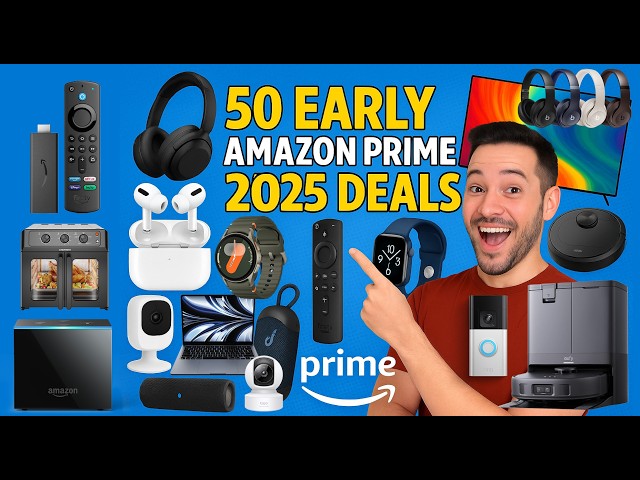 Best Prime Day 2025 Offers: AirPods, Fire TVs & More at Record Lows